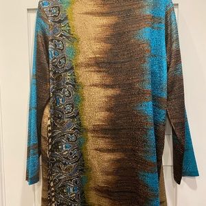 Size 3 (18-20) Chico’s Travelers jacket.